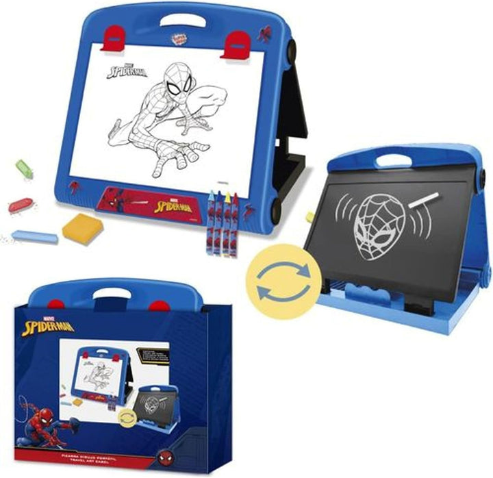 Magnetisches Spider-Man-Whiteboard für Kinder mit Bleistift und Stempeln – Spiderman-Whiteboard, tra