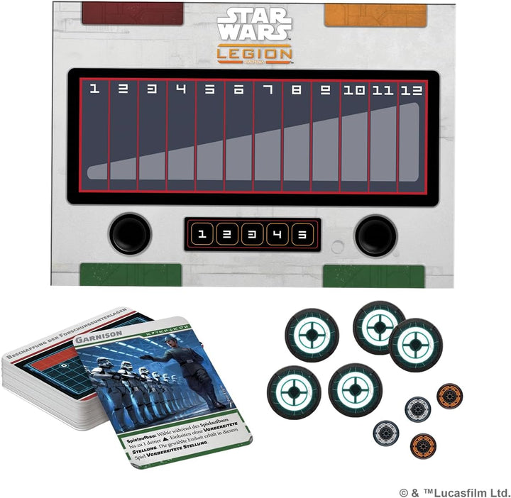 Asmodee, Star Wars: Legion – Gefechtskarten-Set, Atomic Mass Games, Erweiterung, Tabletop, 2 Spieler