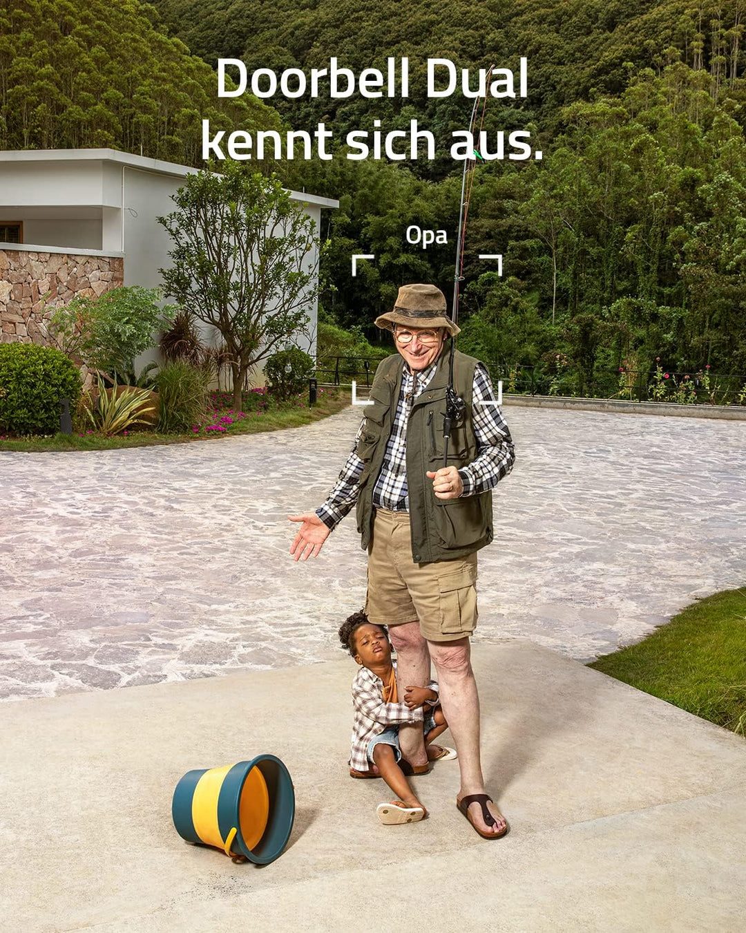 eufy Security Video Doorbell S330 Dual Camera, Akkubetriebene Video Türklingel mit Kamera &amp; Homebase
