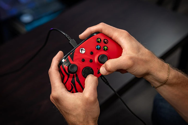 Turtle Beach Rematch Advanced Spirit Red Wired Gaming Controller - Lizenziert für Xbox Series X, S,