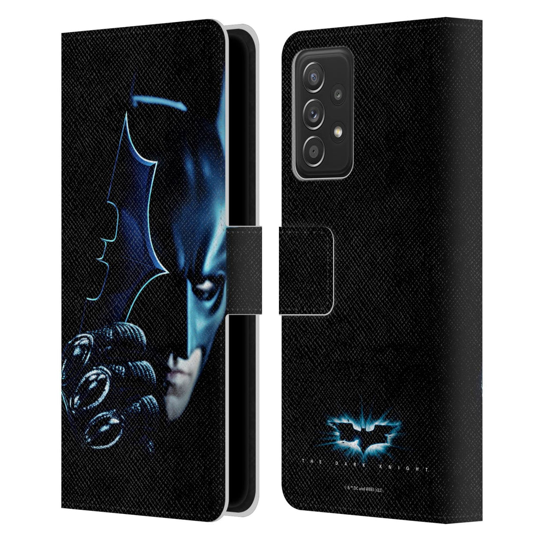 Head Case Designs Offizielle The Dark Knight Batman Batarang Wichtige Kunst Leder-Wallet-Hülle Kompa