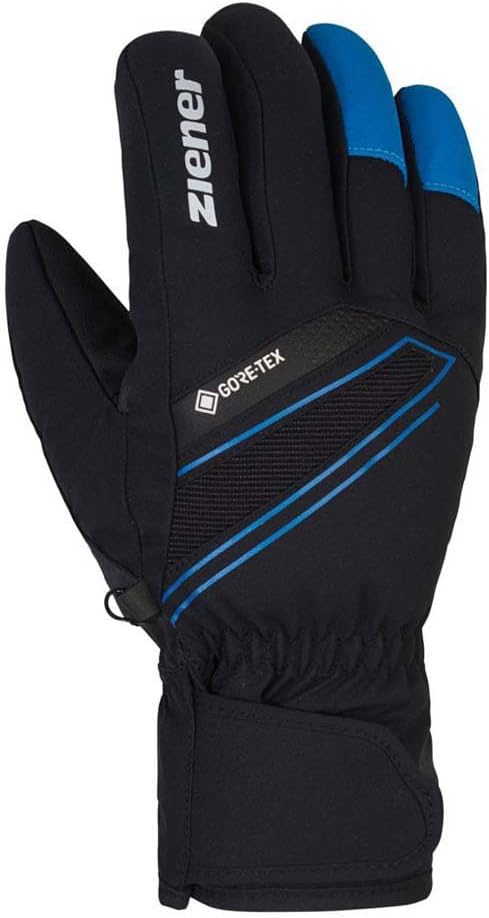 Ziener Herren Gunar Ski-Handschuhe/Wintersport | wasserdicht, atmungsaktiv, warm, Gore-Tex 8 black.p