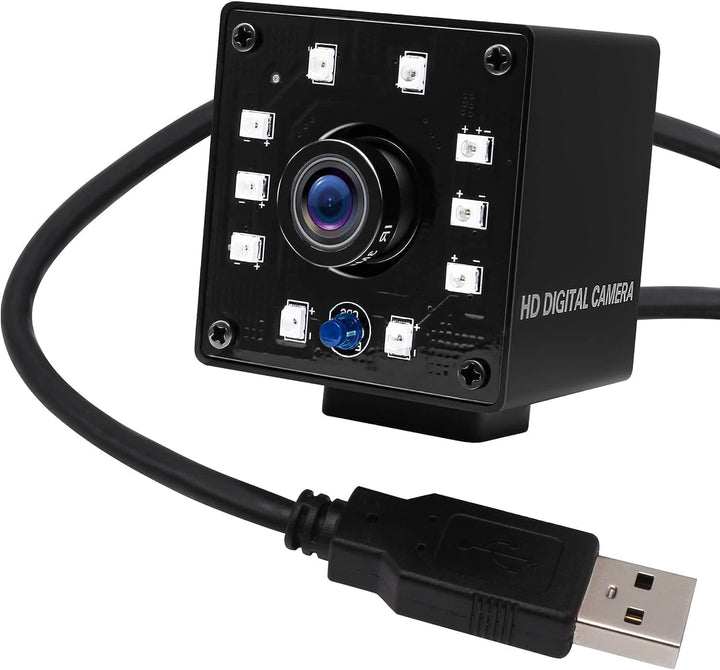 ELP KL36IR 1080P Webcam Full HD Nachtsicht Infrarot PC Kamera 720P/60fps Plug and Play Kamera Video