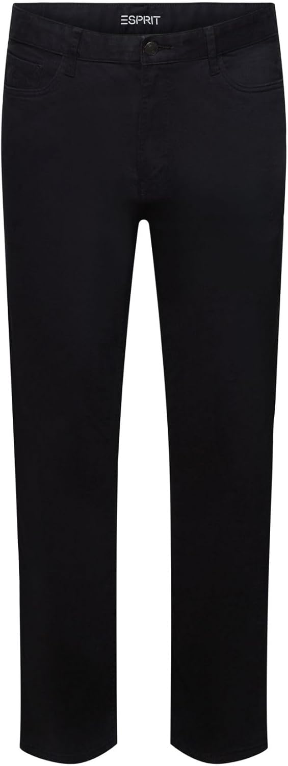ESPRIT Herren Hose 28W / 32L 001/Black, 28W / 32L 001/Black