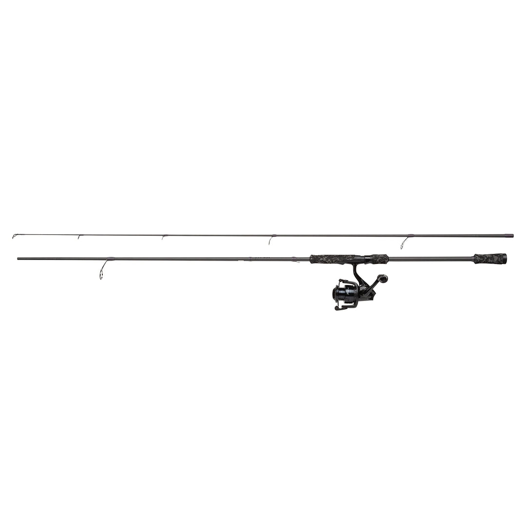 Abu Garcia MAX X BLACK OPS Spinnruten- und Rollen-Kombi-Setup – Köderangel-Spinn-Outfit 2.44 m |10-3