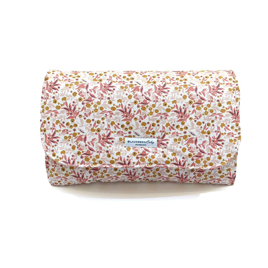 Blausberg Baby - Wickeltasche ABWASCHBAR Windeltasche mit Wickelunterlage für unterwegs - Materialie