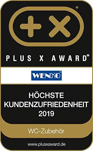 WENKO WC-Sitz Pop-Art, Toilettensitz mit Absenkautomatik, Fix-Clip Hygiene-Befestigung, WC-Deckel au