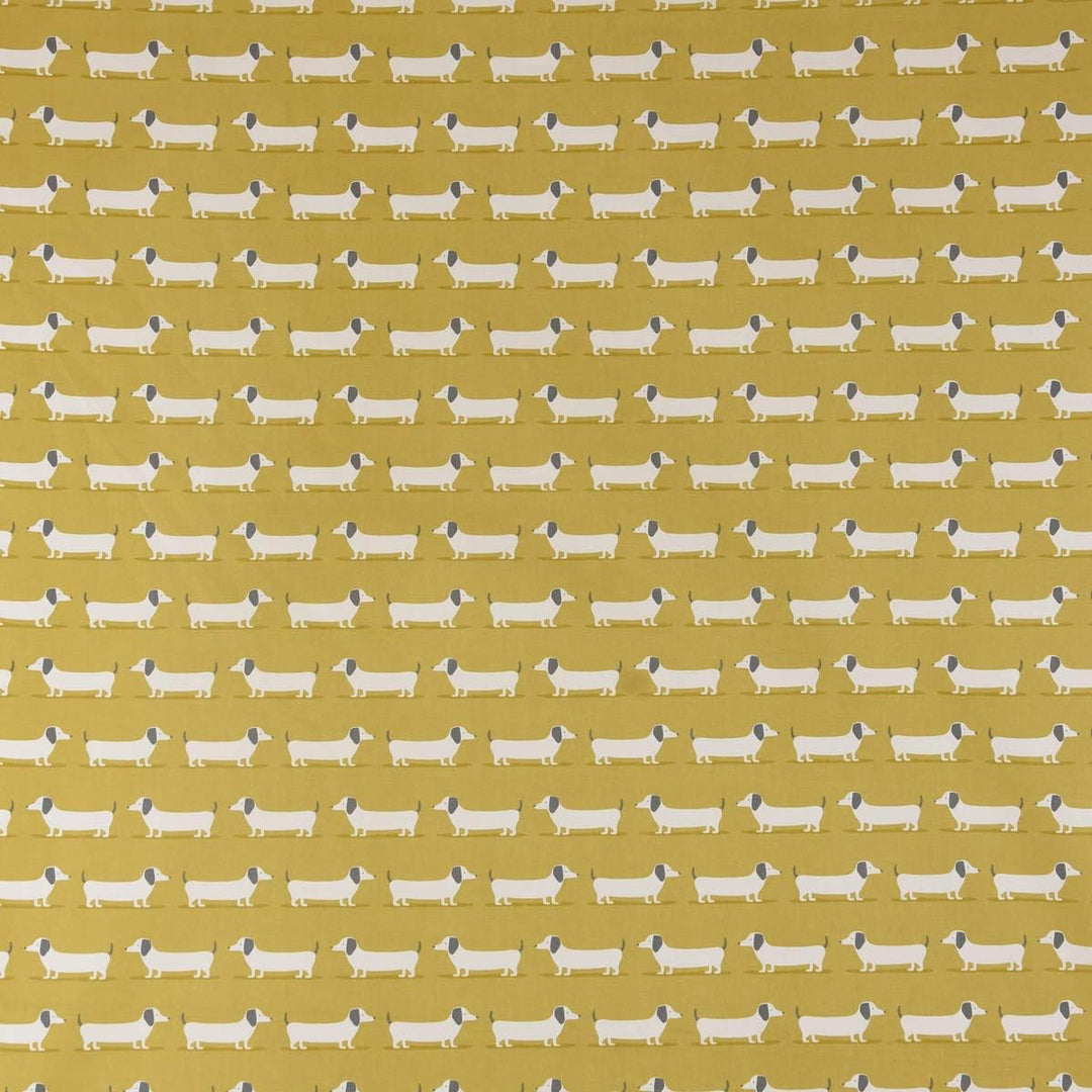 SCHÖNER LEBEN. Zugluftstopper Fryett`s Dackel Dachshund senf gelb, Auswahl:90cm Länge ca. 90x15x15cm