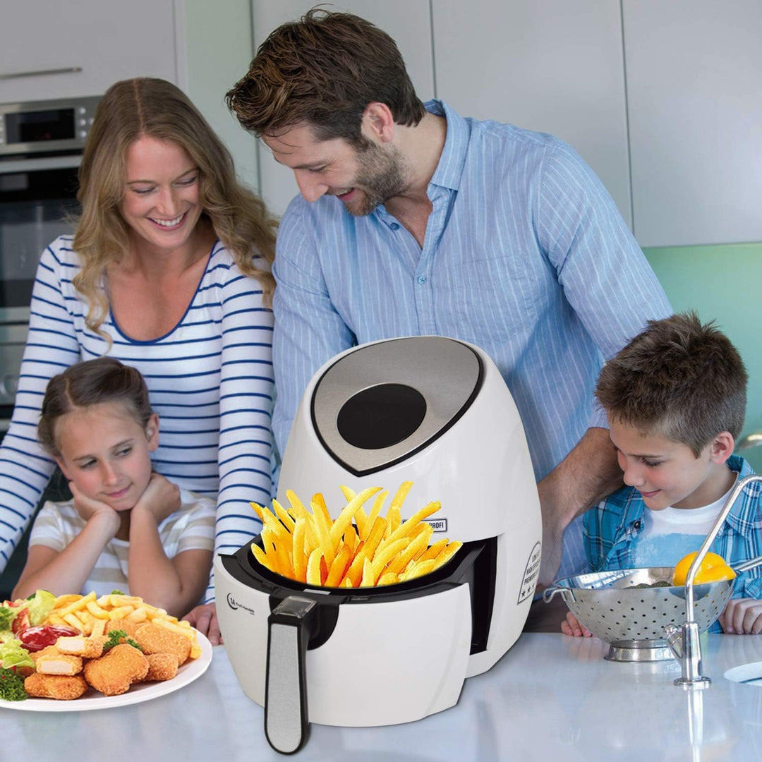 FRITTEUSE OHNE FETT HEISSLUFT-FRITTEUSE DIGITAL MULTI FRITTEUSE HEISSLUFT ECO-AIR-PROFI DC-1400W-1 w