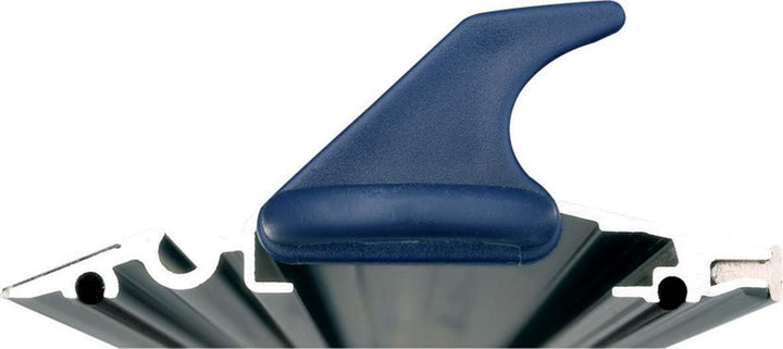 Maped M178080 - Schneidlineal Quadra, 80 cm aus Aluminium, schwarz