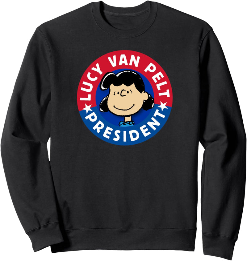 Peanuts Lucy Van Pelt als Präsident Sweatshirt