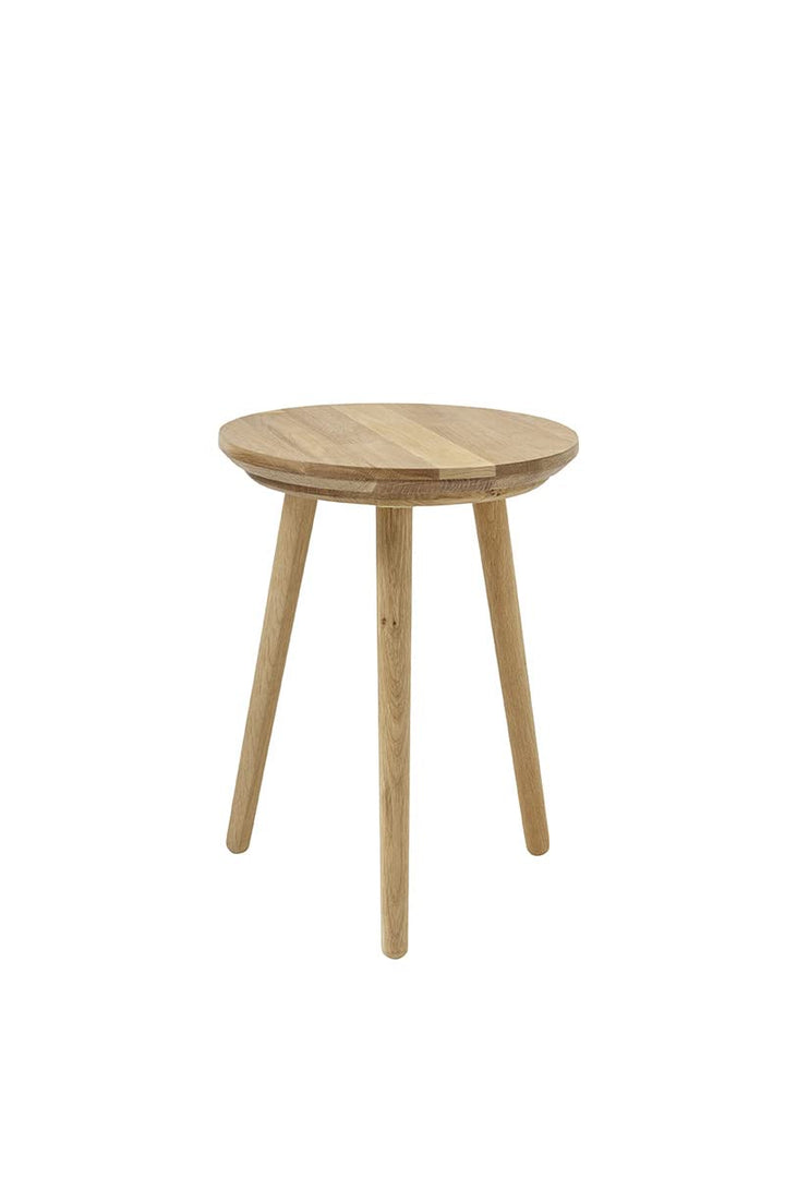 Robas Lund Garderobenhocker Eiche Massivholz, belastbar 50 kg, BxHxT 35x45x35 cm