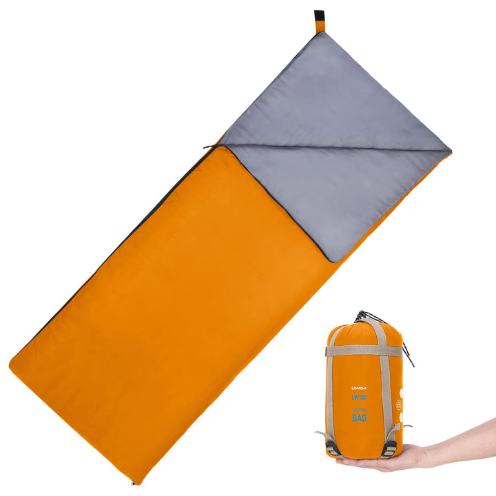 Lixada Schlafsack 3-4 Jahreszeiten Ultraleicht Sleeping Bagfür Kinder und Erwachsene, Camping, Wande