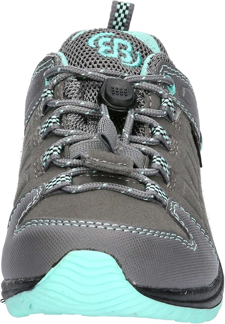 Brütting Unisex Kinder Chardon Cross-Laufschuhe, Anthrazit Mintgrün