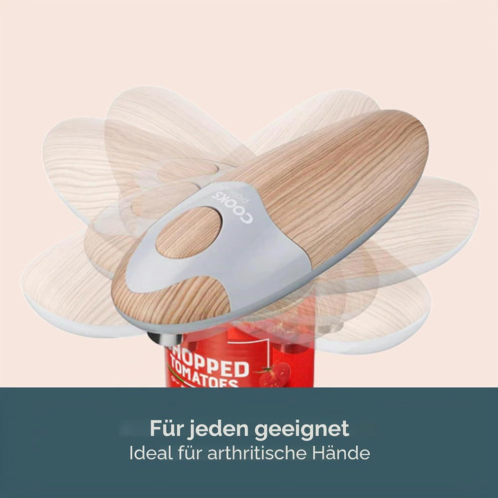Cooks Professional Elektrischer Dosenöffner, automatischer kabelloser Dosenöffner für Arthritis und