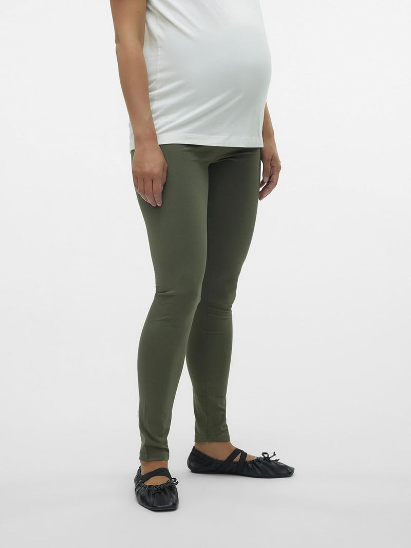 Mama Licious Female Leggings Slim Fit Hohe Taille Leggings XS Black 1, XS Black 1