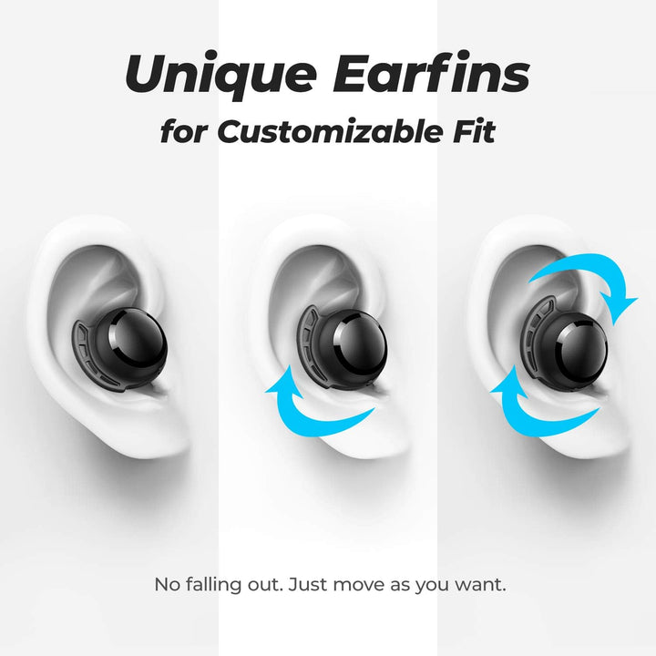 Tribit Bluetooth Kopfhörer, In Ear Kopfhörer Kabellos Bluetooth 5.3, Touch Control Kopfhörer mit 4 M