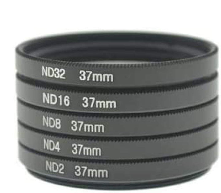 System-S ND Filter Set 37 mm Neutraldichtefilter Graufilter anschraubbar für Fotografie