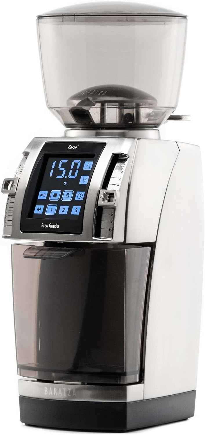 Baratza - Forte BG 230V Kaffeemühle - Elektrische Kaffeemühle mit Mahlwerk, Edelstahl ZCG1086SIL4FEU