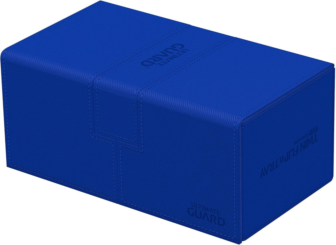 Ultimate Guard Twin Flip`n`Tray 200+ XenoSkin Monocolor Blau, Blau
