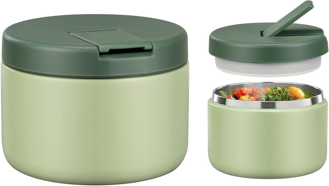 Itslife Thermobehälter für Essen 350ml Edelstahl Warmhaltebebehälter, Kinder auslaufsicherer Lunchbe
