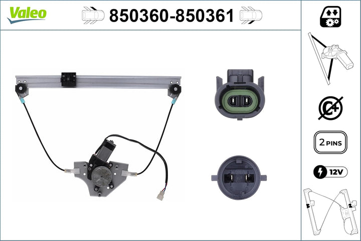 VALEO Fensterheber 850360