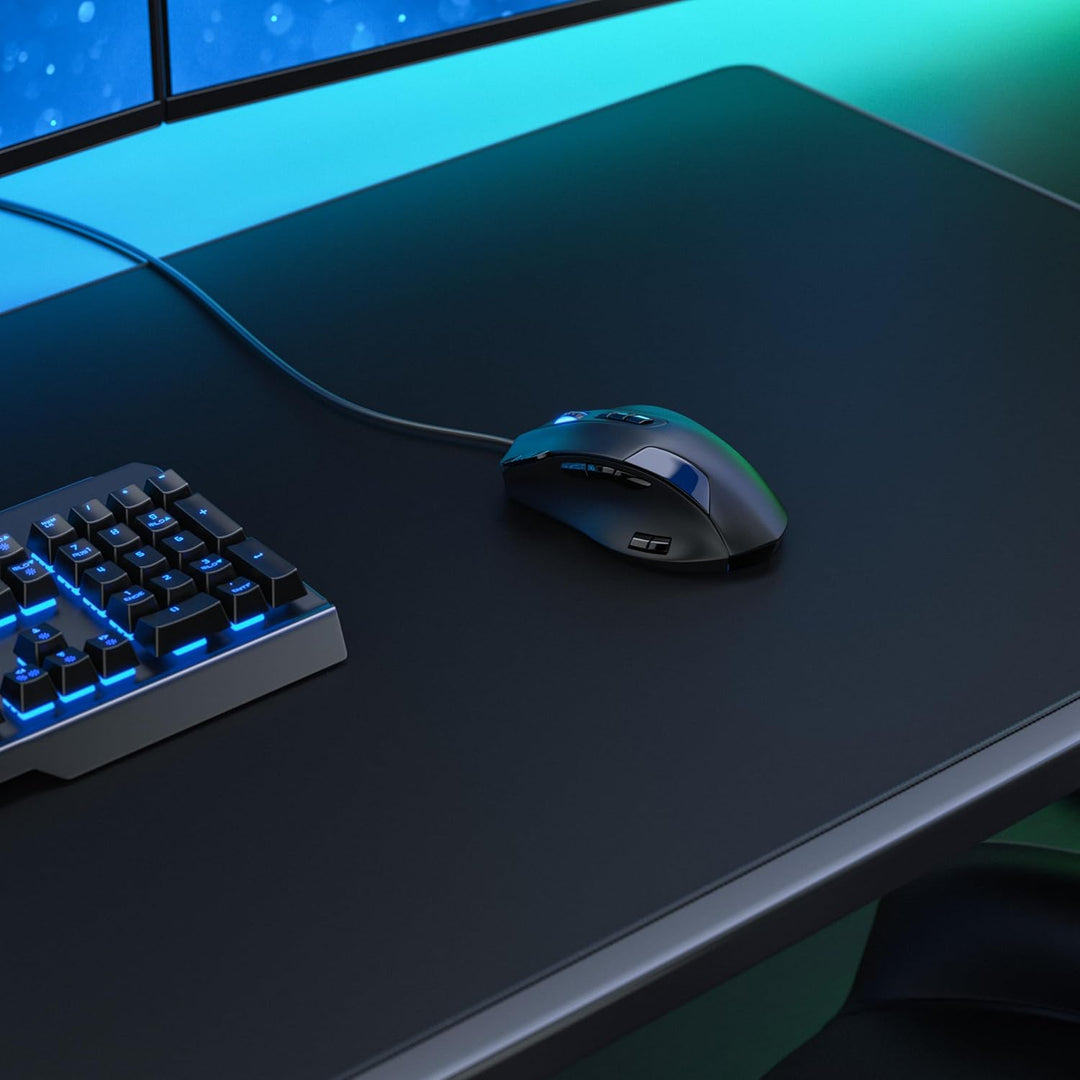 Titanwolf - XXXL Übergrösse Mauspad 1500x600mm - Gaming Mousepad Gross - 150x60 cm Tischunterlage La