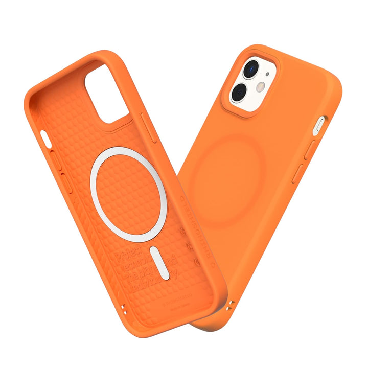 RhinoShield SolidSuit Hülle für MagSafe für iPhone 12 Mini | Starker Magnet, Fallschutz nach Militär