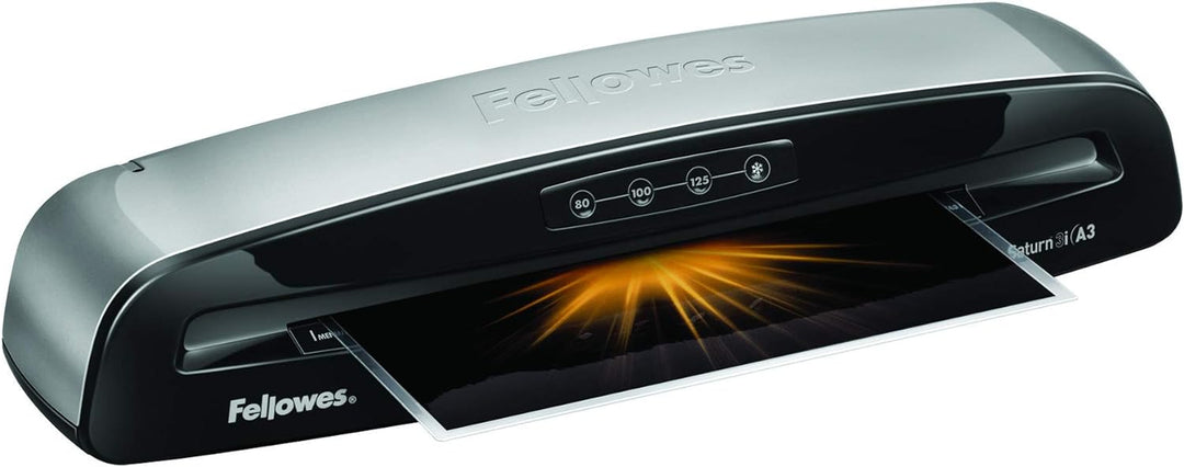 Fellowes A3 Home Office Laminiergerät Saturn 3i für 80-125 Micron Folien & Laminierfolien A4 ImageLa