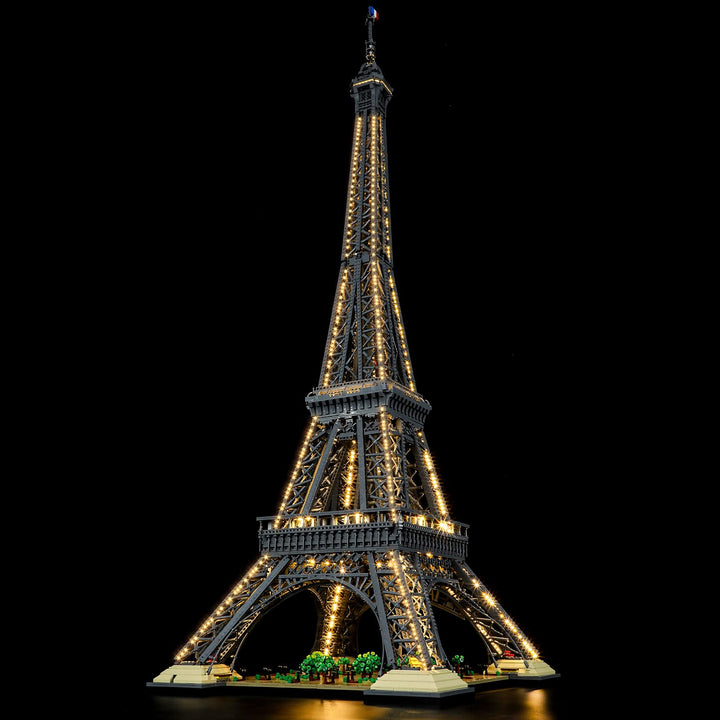BRIKSMAX 10307 Led Licht für Lego Eiffelturm - Compatible with Lego Architecture Bausteinen Modell -