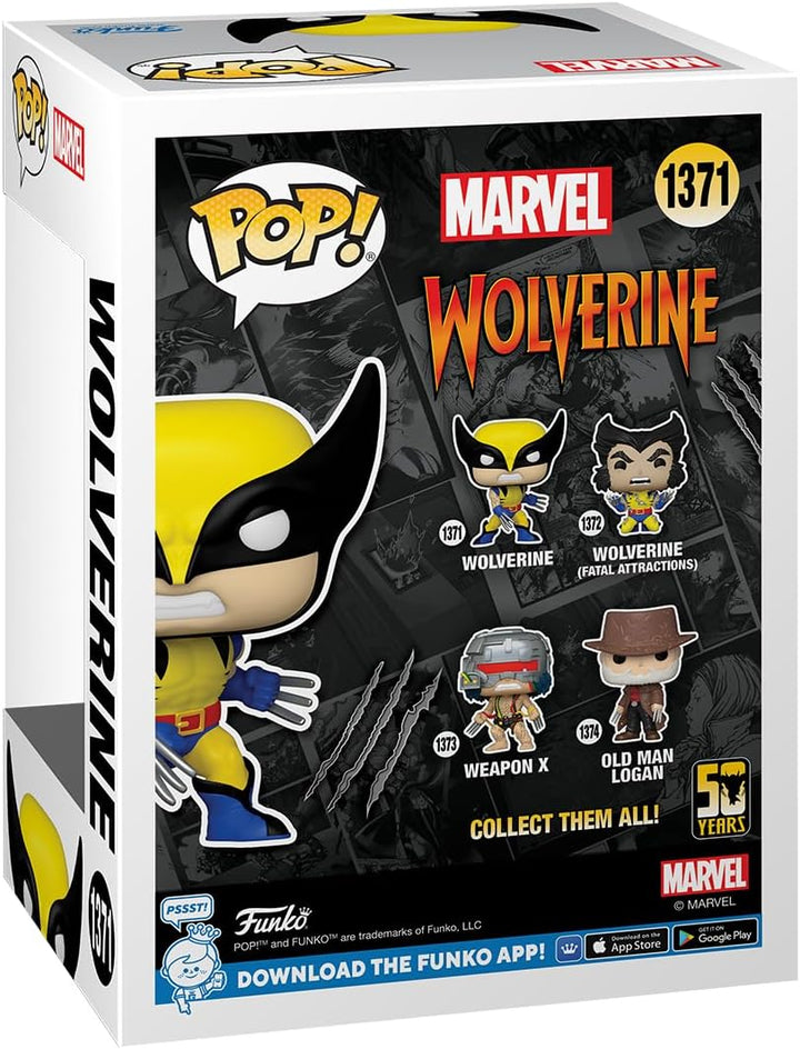 Funko POP! Marvel: Wolverine 50th – Ultimate Wolverine - (Classic) - X-Men - Vinyl-Sammelfigur - Ges