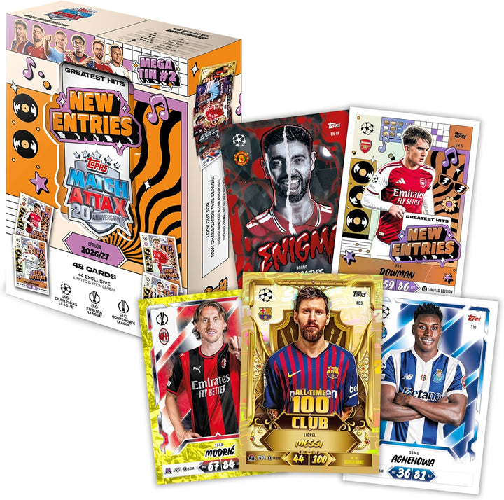 Topps Match Attax UCC 2026/27 - Mega Tin 2 (New Entries)