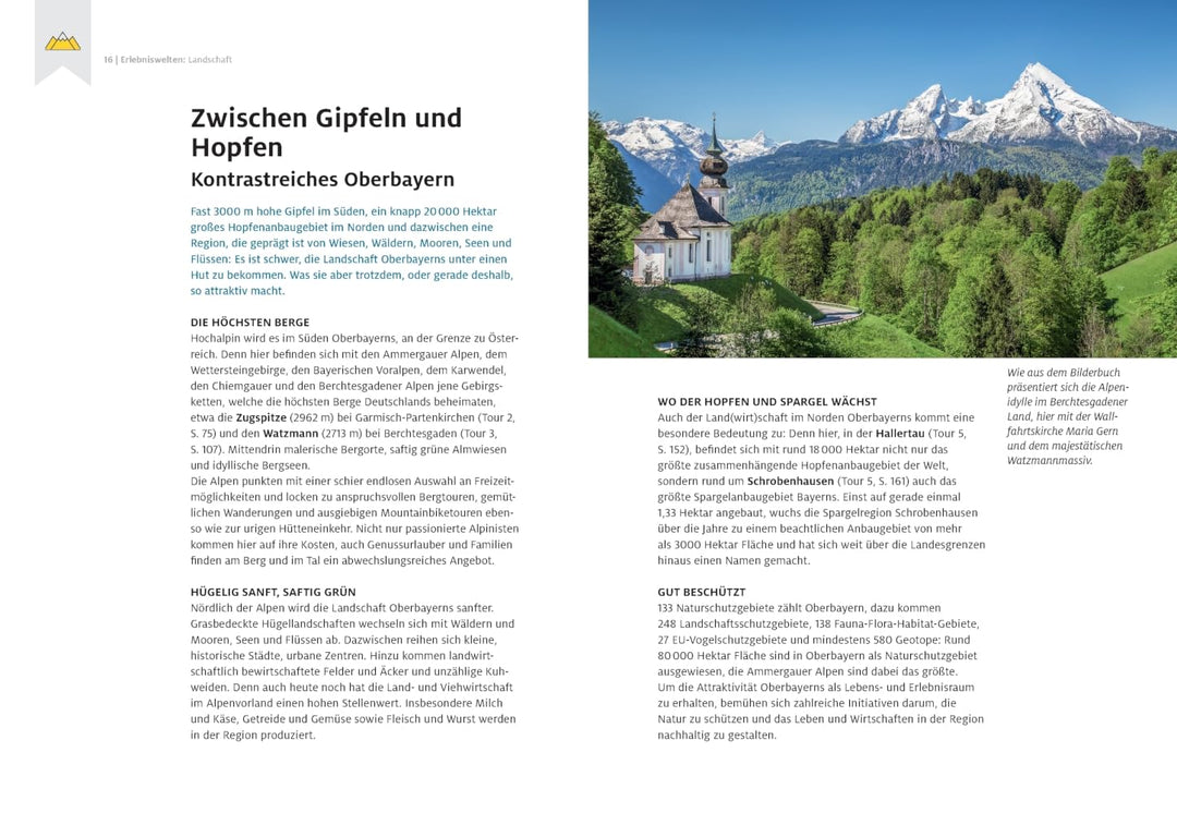 ADAC Roadtrips - Oberbayern mit Chiemgau: Traumurlaub ab dem ersten Kilometer - mit Planungskarte, T