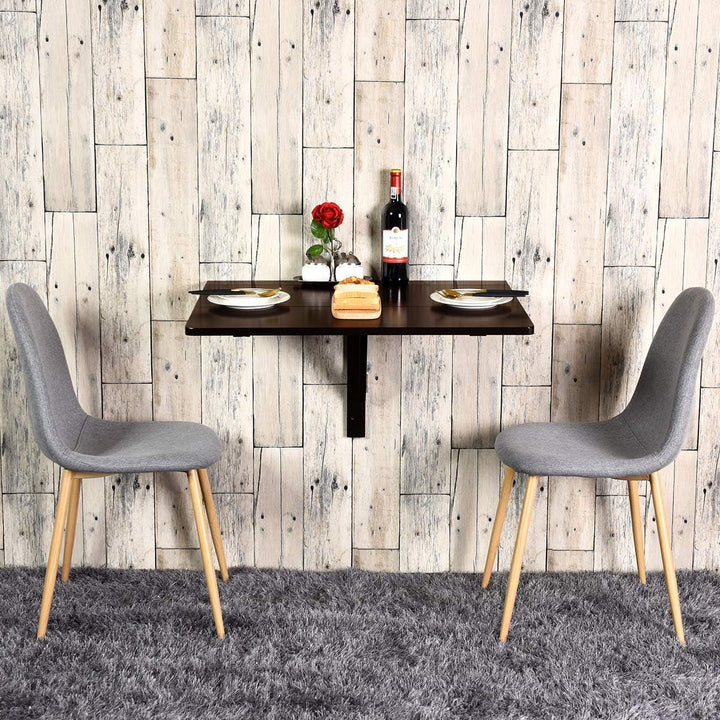 RELAX4LIFE Wandtisch klappbar, platzsparender Esstisch, Schreibtisch für Esszimmer & Studierzimmer,