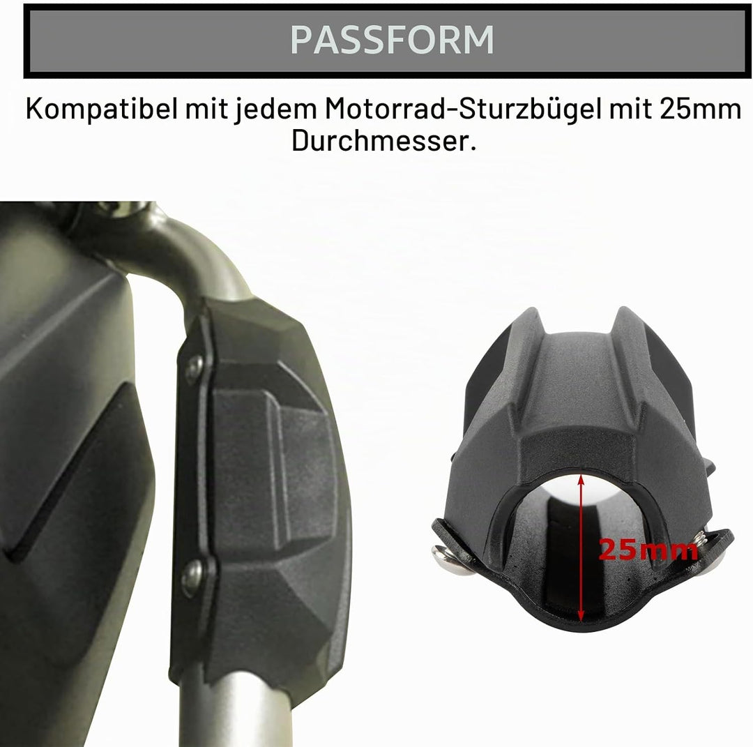 PSLER Motorrad Stossstange Sturzbügel Schieberegler Sturzpads 2 Stück für R1250GS R1200GS R1100GS F8