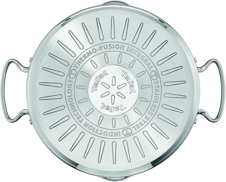 Tefal DUETTO+ G7194455 saucepan Round Stainless steel Grösse: 20 cm, Grösse: 20 cm