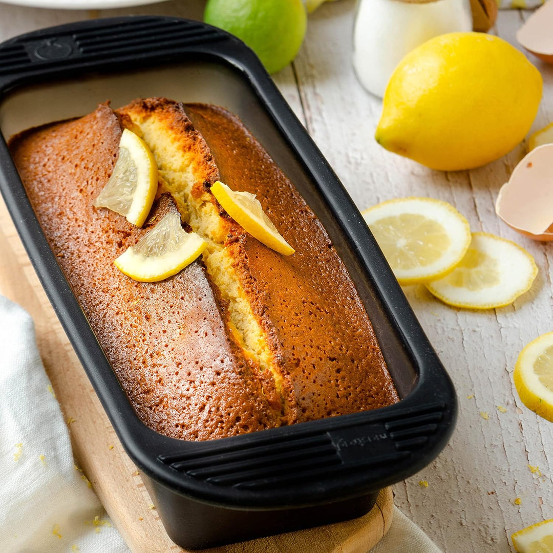 Mastrad Kuchenform Kastenform - Premium-Silikon Brotbackform zum Backen - antihaftbeschichtet, tempe