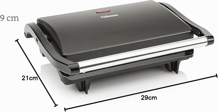 Tristar Kontaktgrill – Antihaftbeschichtung – Beweglicher Deckel – GR-2650 700 Watt, 700 Watt