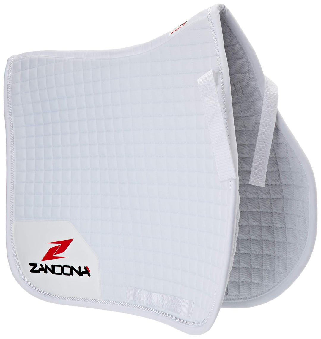 Zandonà MCL Jumping Saddle-Pad, Schutz für Pferde Pony Bianco, Pony Bianco