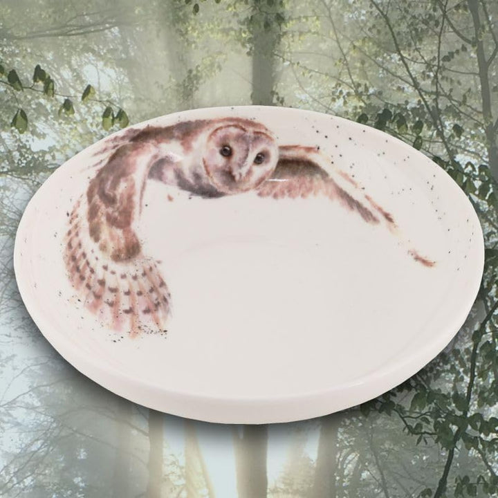 Wrendale Designs Porzellan Pasta- & Suppenteller Eule ca. 22cm D Royal Worcester tiefer Suppen-Telle
