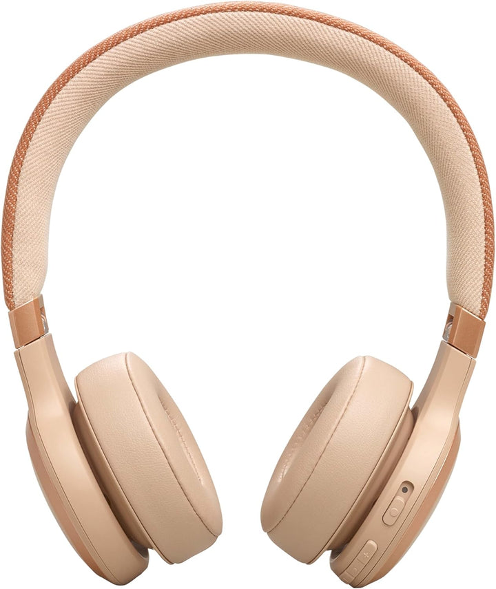 JBL Live 670 NC – Bluetooth On-Ear-Kopfhörer mit adaptivem Noise-Cancelling – Kabellose Ohrhörer mit