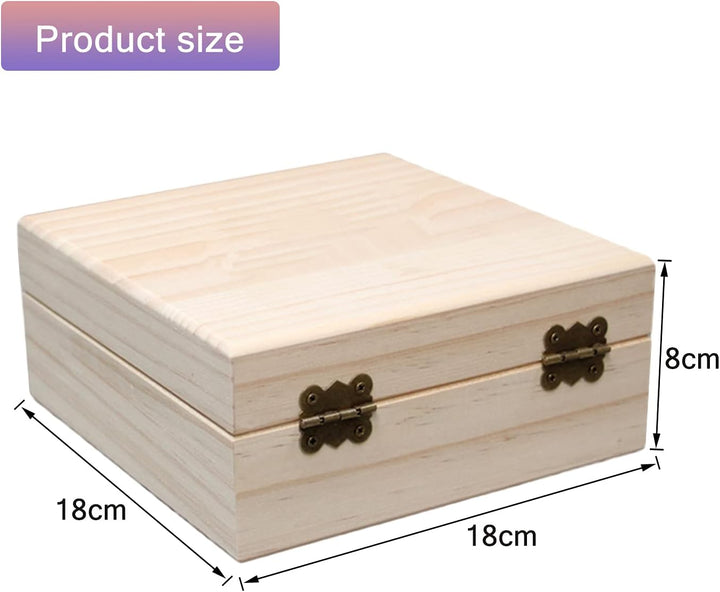 RoseFlower 25 Slots Ätherisches Öl Box aus Holz - Ideales Aufbewahrungsbox Organisator für Ätherisch