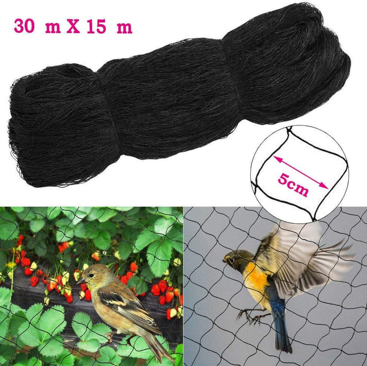 30x15M Teichnetz Laubschutznetz Gartennetz, Teichnetz Vogelnetz Schutznetz, Volieren Netz Feinmaschi