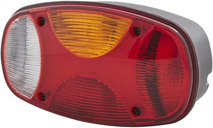 HELLA - Heckleuchte - Cargoluna - Glühlampe - 24V - Anbau/geschraubt - Lichtscheibenfarbe: mehrfarbi