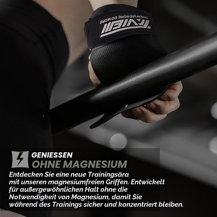 TAVIEW Cross Training Quad Ultra Magnesiumfreie Handschuhe I Gewichtheberhandschuhe I Für Crosstrain