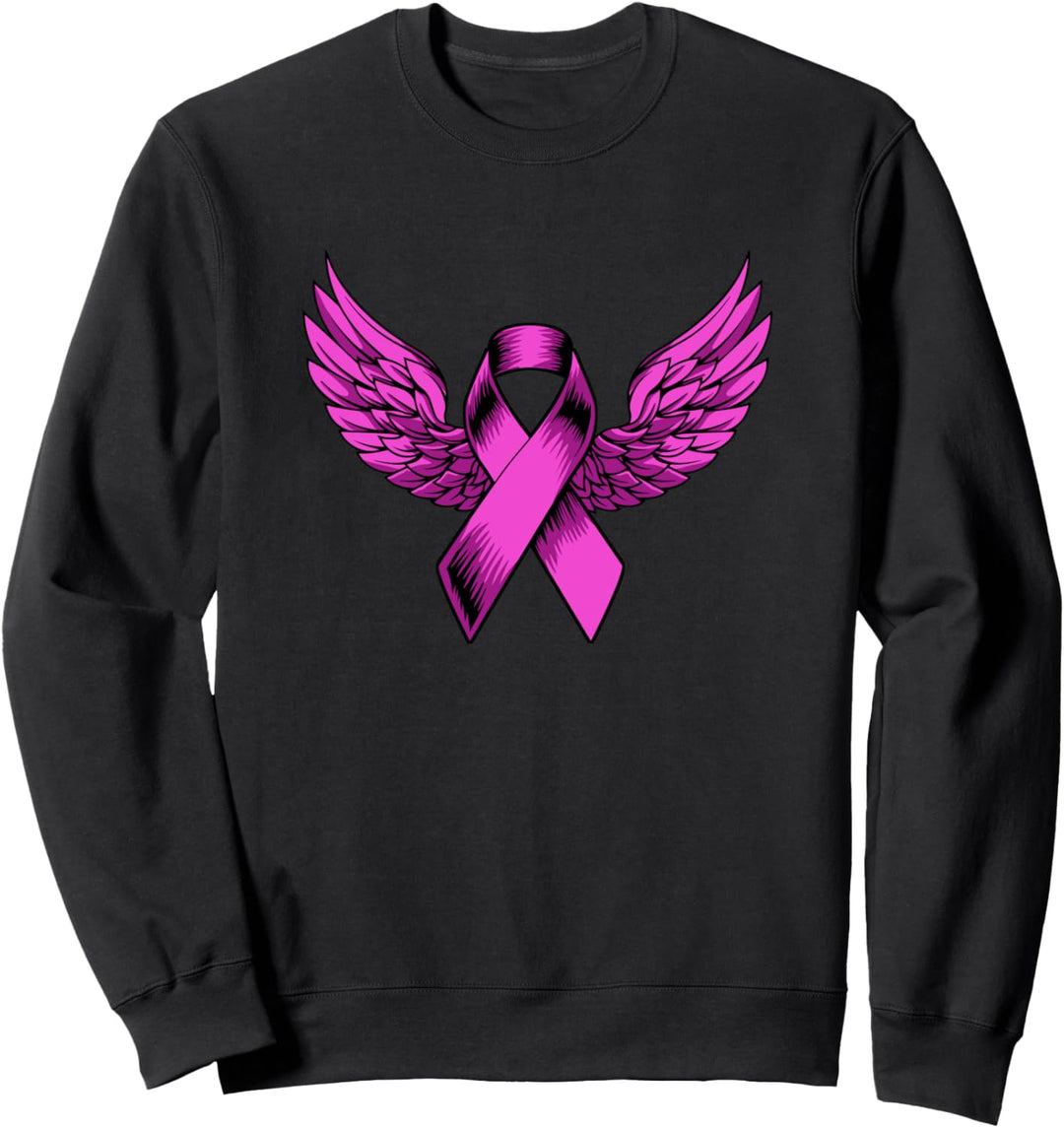 Krebs Kampf Brustkrebsschleife Rosa Schleife - Brustkrebs Sweatshirt