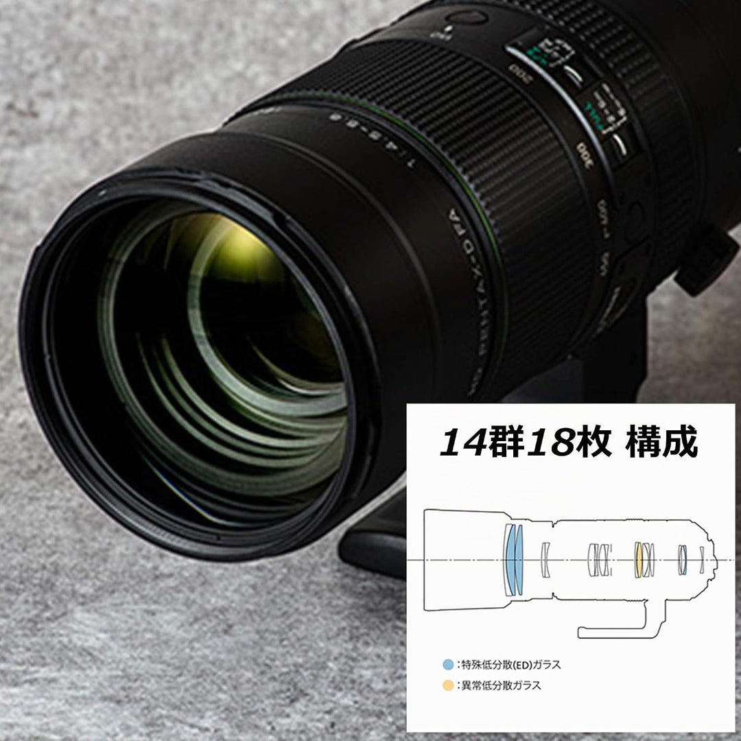 HD 21340 PENTAX-D FA 150-450mmF4.5-5.6ED DC AW Super-Telezoom-Objektiv (für DSLR-Kameras Modernste o