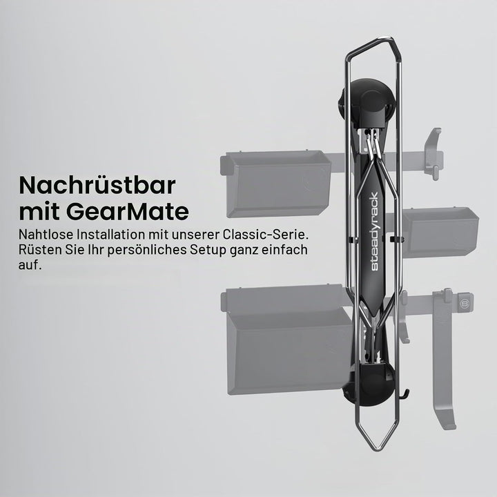 Steadyrack Fahrrad Wandhalterung - Mountain Bike Rack - Fahrrad Wandhalterung Vertikal als Aufbewahr