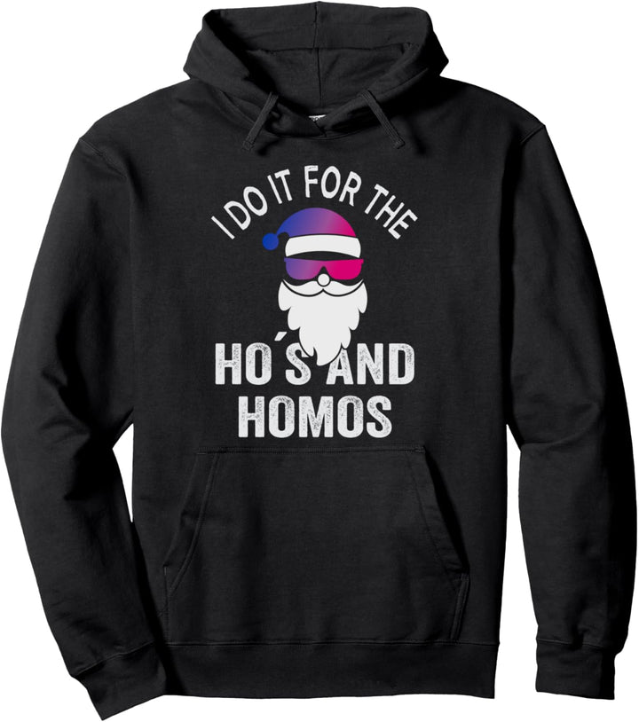 Ich mache es für den bisexuellen Schwulen-Stolz von Ho und Homo Pullover Hoodie