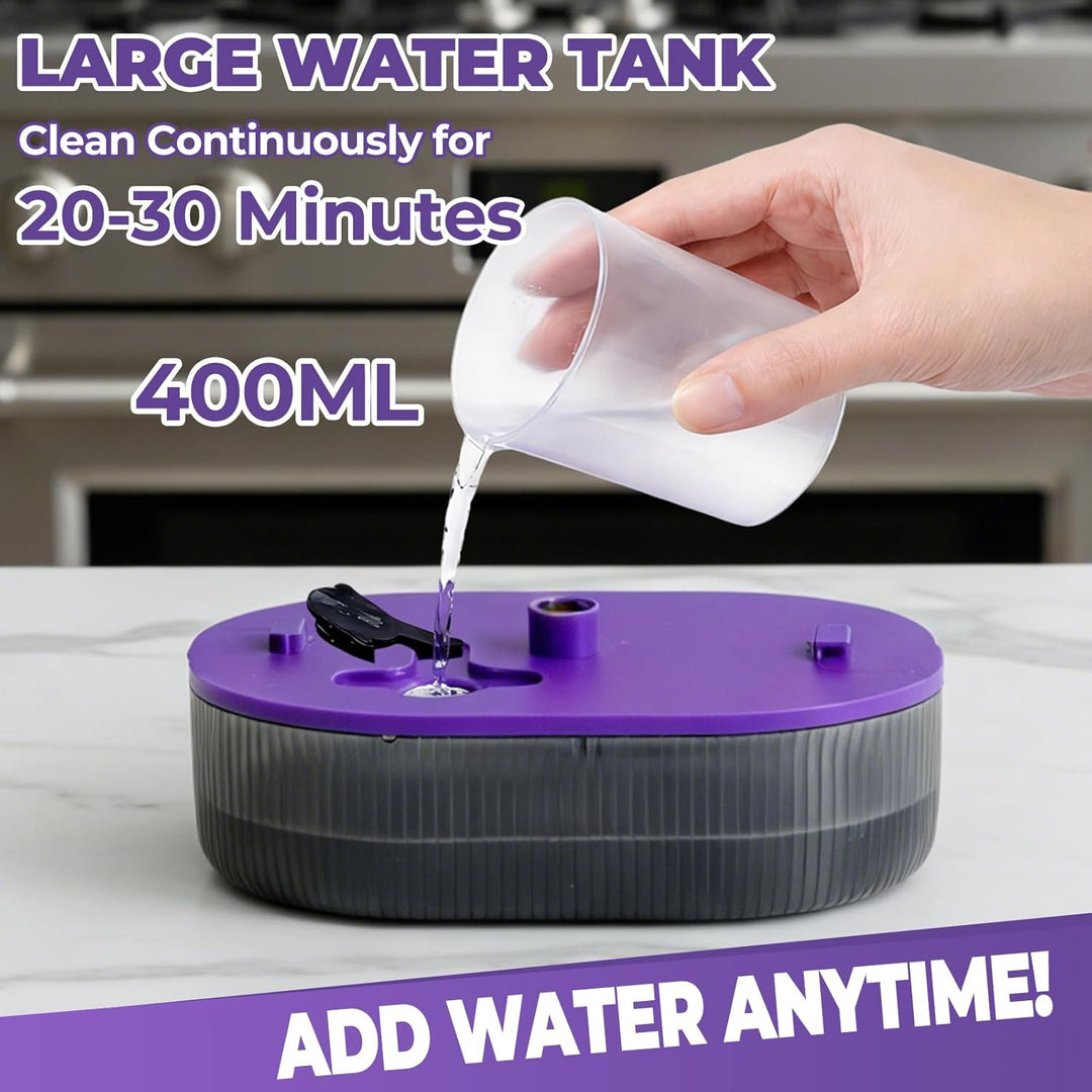 1350W Dampfreiniger Handgerät 15-Sekunden-Aufheizung 130℃ Tragbarer Dampfreiniger für Zuhause mit 40
